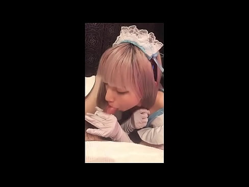 ❤️ Japanese Idol [mayuka], pakaian pembantu rumah Perancis, bahagian 1, blowjob dan jerk dengan losyen ❌ Video seks pada ms.tusar.top